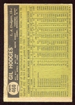 1961 Topps #460 Gil Hodges 