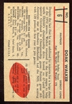 1953 Bowman #6 Doak Walker 