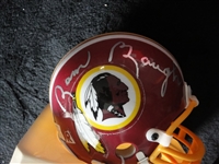 Sam Baugh Signed Riddell Mini-Helmet 
