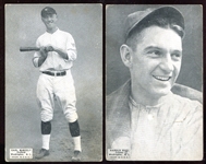 1925 Exhibits Washington Senators McNeely & Ruel