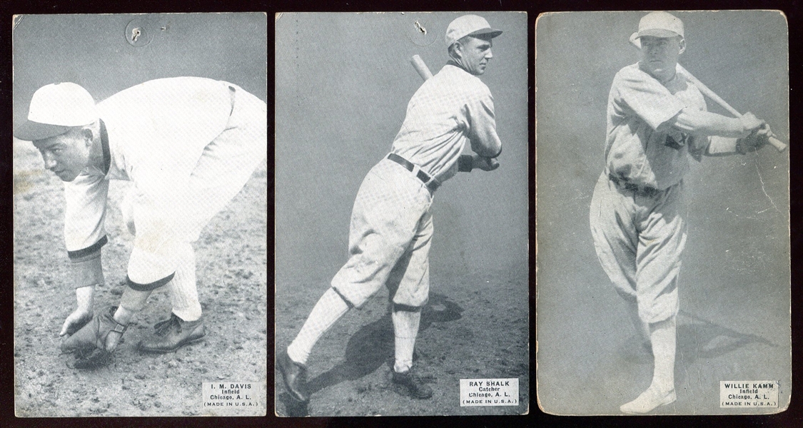 1925 Exhibits Chicago White Sox Shalk Davis & Kamm