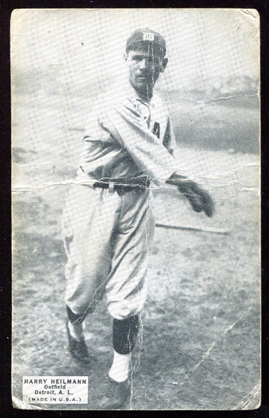 1925 Exhibits  Heilmann Detroit Tigers 