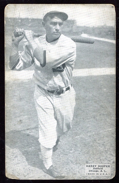 1925 Exhibits Hooper Chicago White Sox