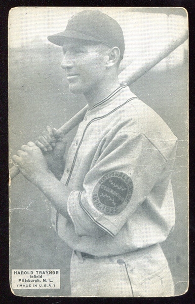 1925 Exhibits Traynor Pittsburgh Pirates
