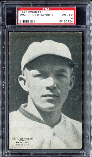 1925 Exhibits Southworth New York Giants PSA 4