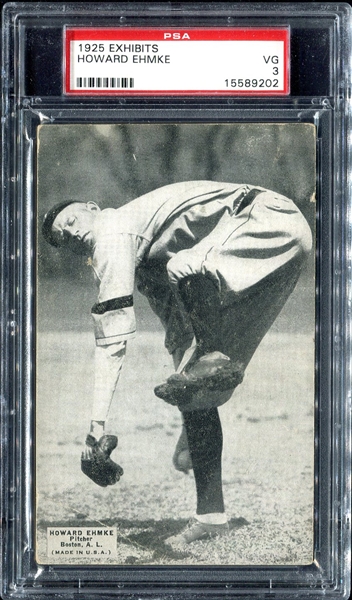 1925 Exhibits Ehmke Boston Red Sox PSA 3