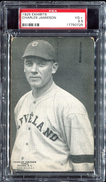 1925 Exhibits Jamieson Cleveland PSA 3.5