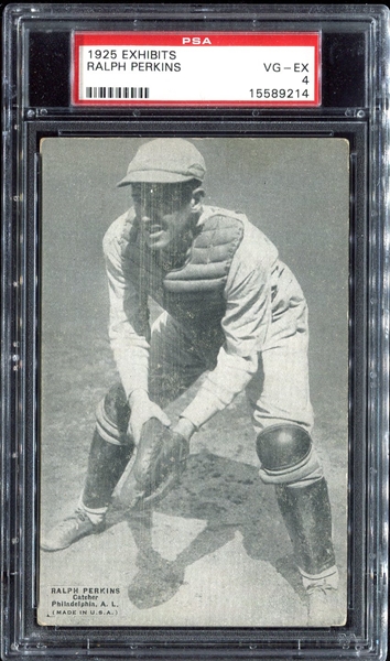 1925 Exhibits Perkins Philadelphia As PSA 4