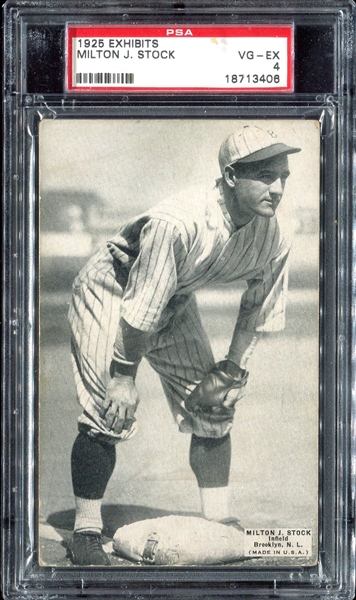 1925 Exhibits Stock Brooklyn PSA 4