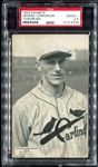 1925 Exhibits Torporcer St. Louis Cardinals PSA 2.5