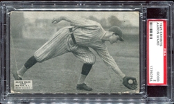 1925 Exhibits Ward New York Yankees PSA 2