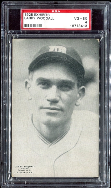 1925 Exhibits Woodall Detroit PSA 4