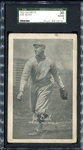 1922 Exhibits Bush New York Yankees SGC 30