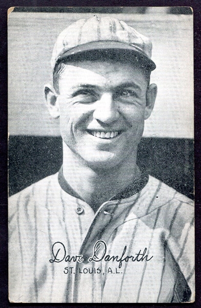 1922 Exhibits Danforth St. Louis Browns