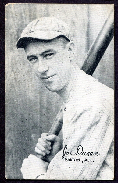 1922 Exhibits Dugan Boston Red Sox