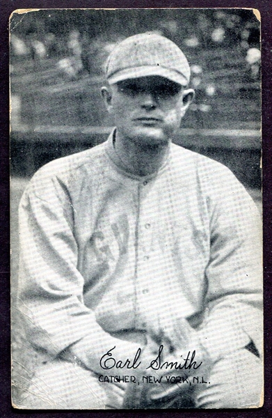 1922 Exhibits Smith New York Giants