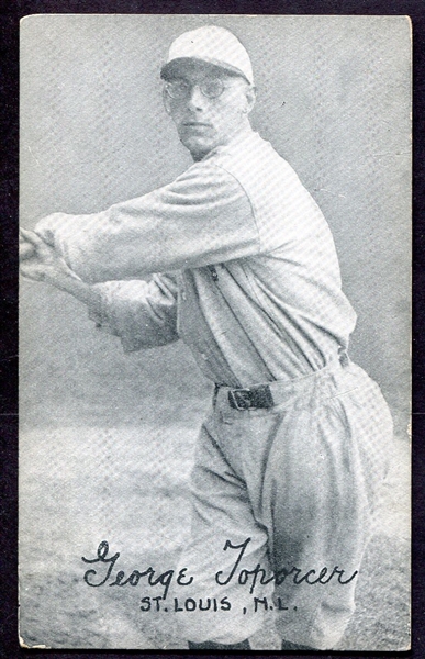 1922 Exhibits Toporcer St. Louis Cardinals