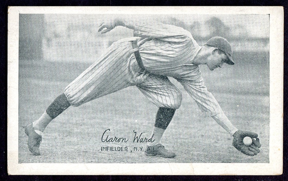 1922 Exhibits Ward New York Yankees