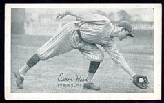 1922 Exhibits Ward New York Yankees