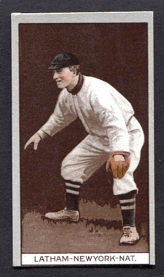 T207 Latham New York Giants