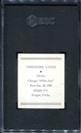 1933 Tattoo Orbit Ted Lyons SGC 4