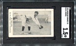 E121 1922 American Caramel R. Meusel SGC 1.5