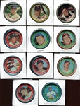 1964 & 1971 Topps Coins Lot of 45 Assorted