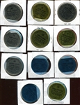 1964 & 1971 Topps Coins Lot of 45 Assorted