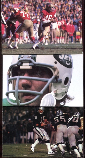 1979-83 Coral-Lee Football Post Cards 6 HOFers