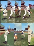 1960's Los Angeles Dodgers Plastichrome & Dexter Press Postcards