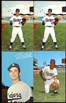 1960's Los Angeles Dodgers Plastichrome & Dexter Press Postcards