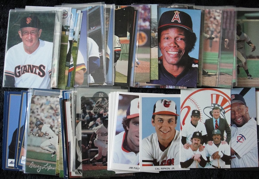 1970s-1990s Team Issued Post Cards 200+/-