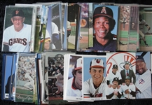 1970's-1990's Team Issued Post Cards 200+/-