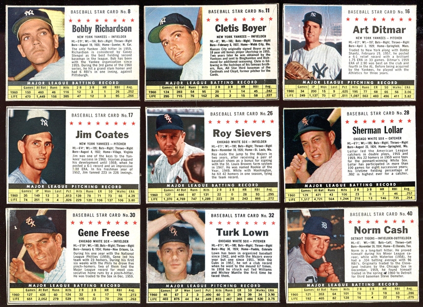 1961 Post Cereal 29 Different w/Stars