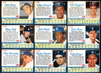 1962 Post Cereal 28 Different plus Dupes
