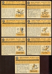 1960 Topps 7 High Number Cards