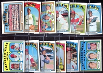 1972 Topps Lot of 30 Different w/HOFers & Stars