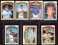 1972 Topps Lot of 30 Different w/HOFers & Stars