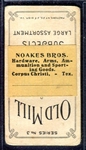 T210 Francis Fort Worth Series 3 w/Period Ad On Back