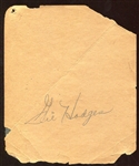 Gil Hodges Autograph PSA/DNA Authentic