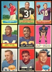 1959-63 Topps Lot of 12 Different Stars & HOFers