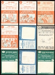1959-63 Topps Lot of 12 Different Stars & HOFers