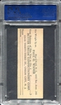 1933 Butter Cream Paul Waner PSA 4MC