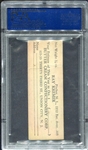 1933 Butter Cream Ray Kremer PSA 2
