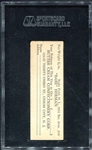 1933 Butter Cream Babe Herman SGC 2