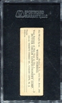 1933 Butter Cream Wes Ferrell SGC 1.5