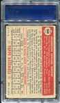 1952 Topps High #368 Ed Wright PSA 2