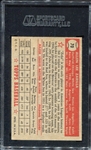 1952 Topps #70 Al Zarilla SGC 80
