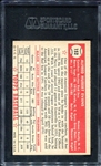 1952 Topps #152 Al Evans SGC 84