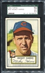 1952 Topps #207 Mickey Harris SGC 70